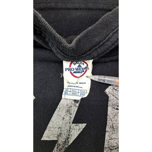 Pink Floyd 1973 US Tour T-Shirt 2XL Delta Black XXL Plus Bonus AC/DC 2011 Repops - Picture 9 of 12